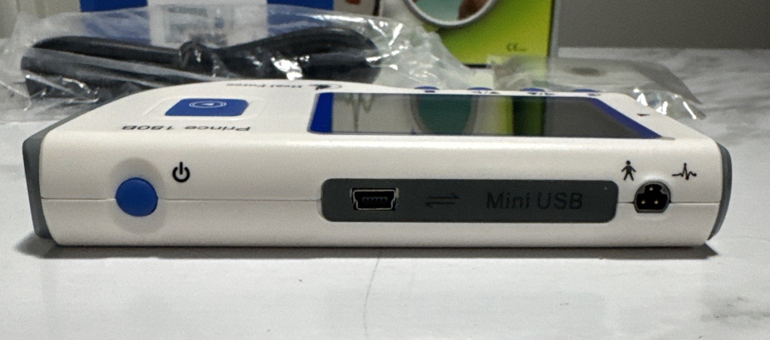 Heal Force Prince 180B Handheld ECG EKG Heart Rate Monitor Home Medical Care