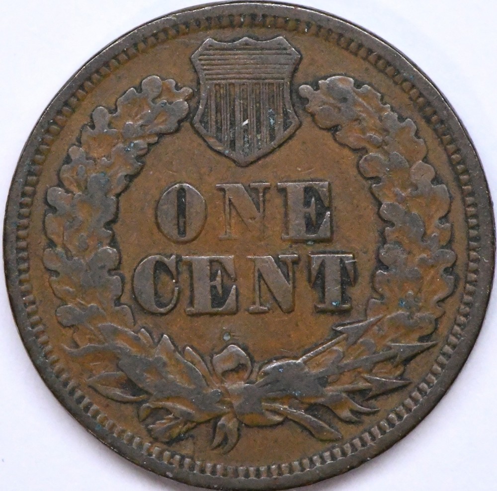 1868 indian head penny