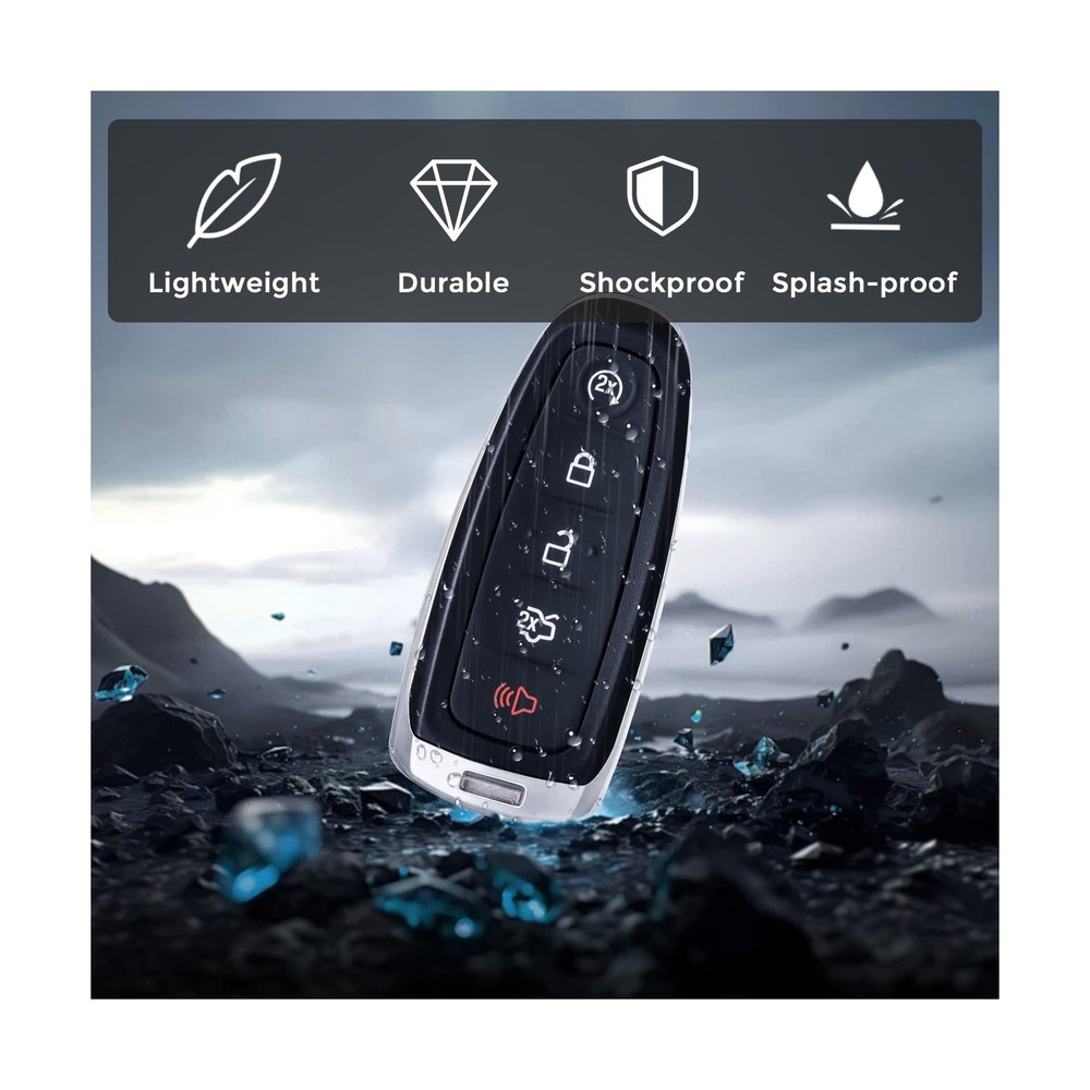 Key Fob for Ford Flex Explorer Escape 2013-2017, Keyfob Replacement for Edge ...