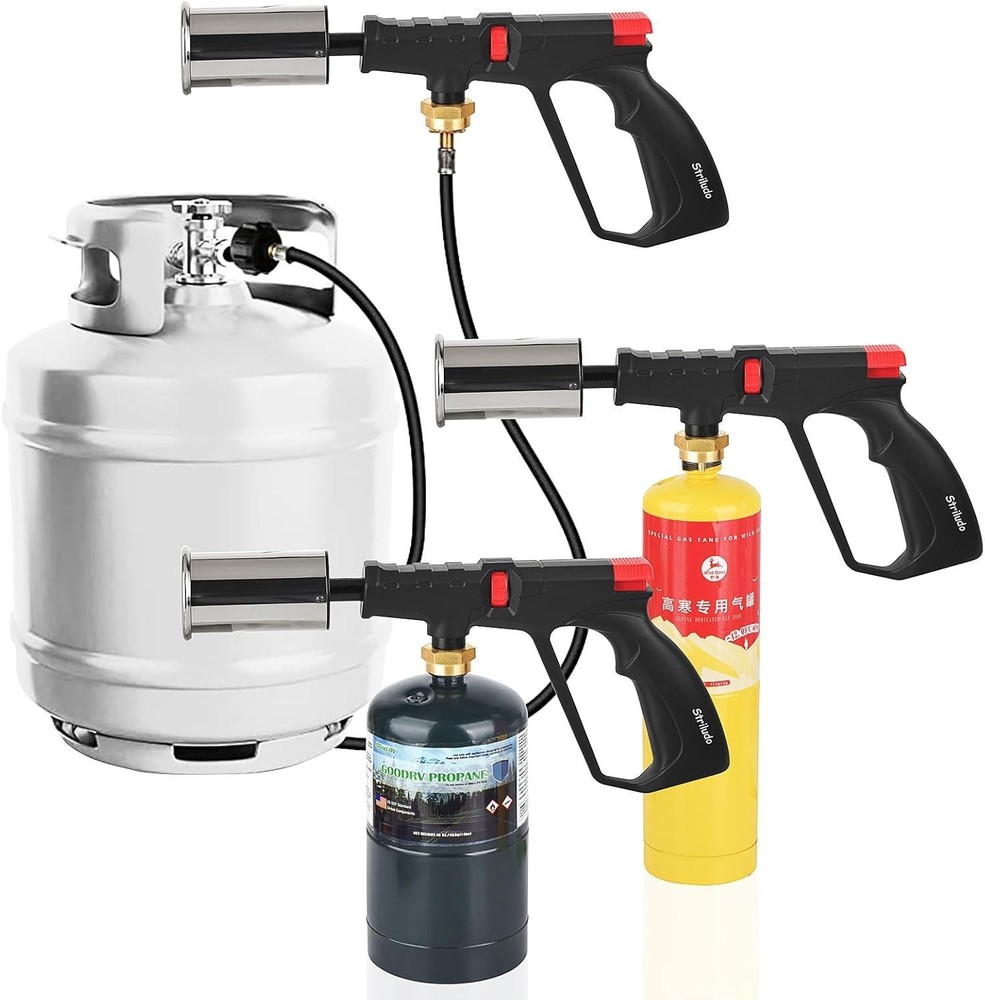 High-Quality Propane Torch with Powerful Flame for Culinary and Campfire Use