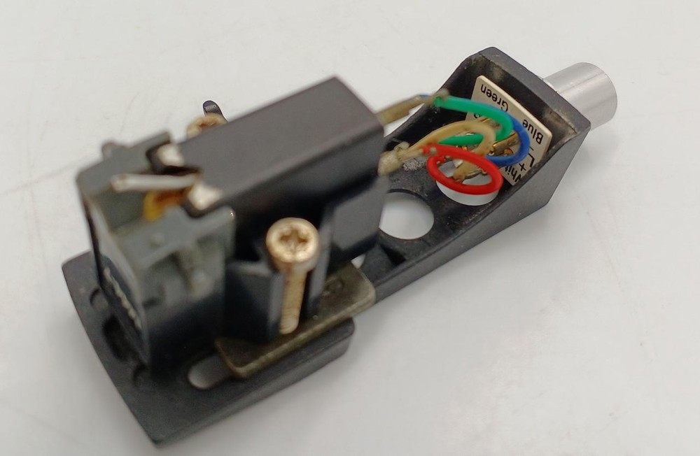 Shure M44-7 Cartridge with Technics Headshell DJ Turntable Good Condition