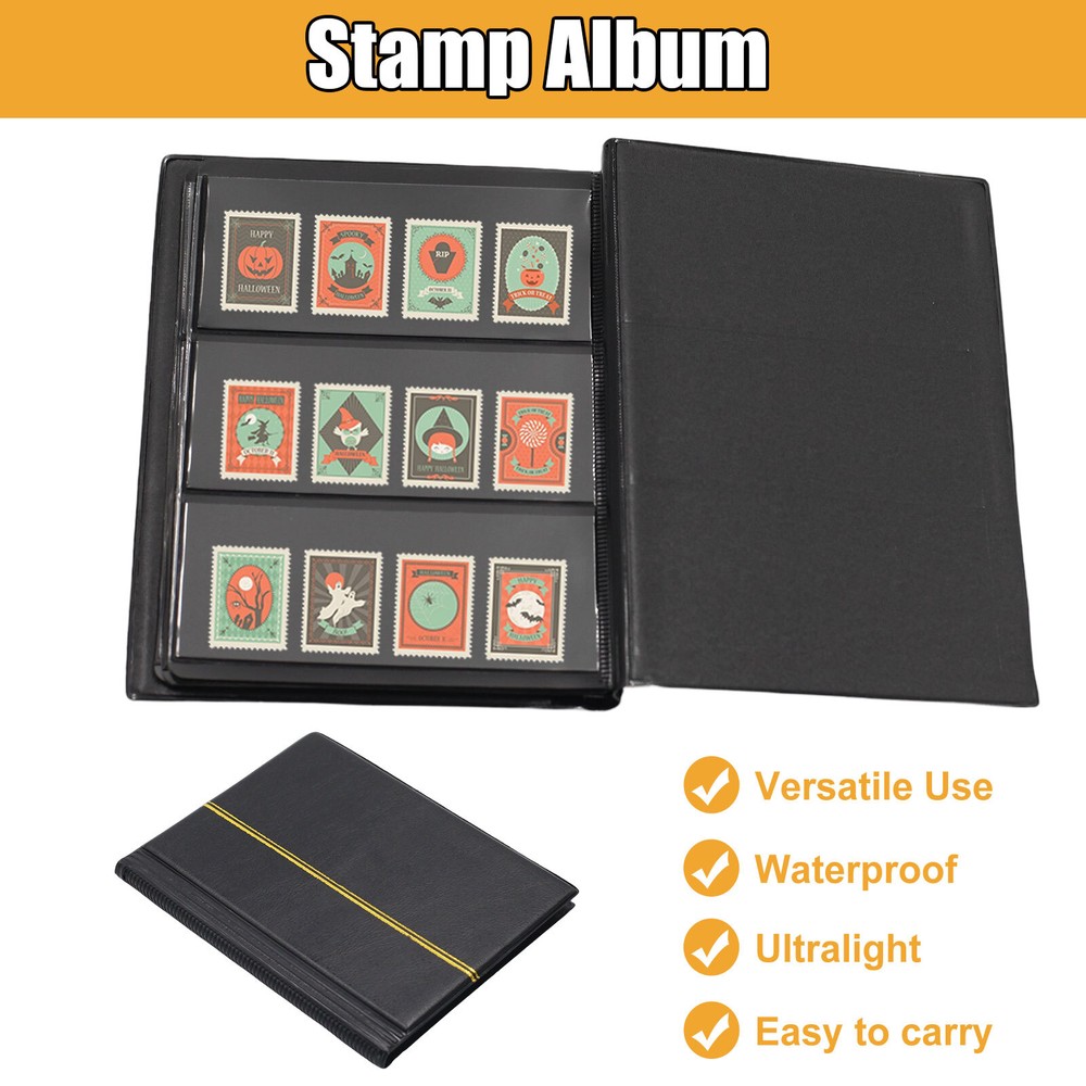 Premium Stamp Collection Album with 10 Pages, 20 Sheets for Enthusiasts