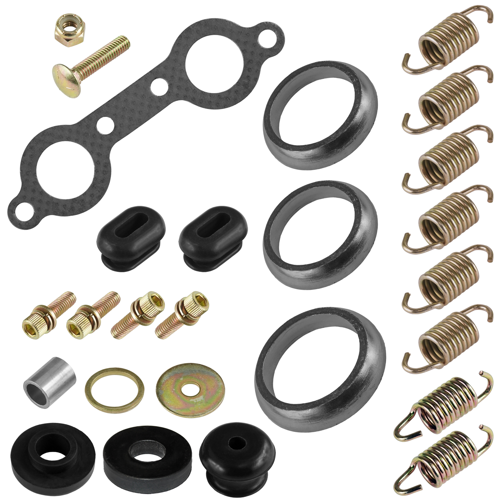 Exhaust Muffler Silencer Kit for Polaris Ranger Crew 800 / Ranger XP 800 2012