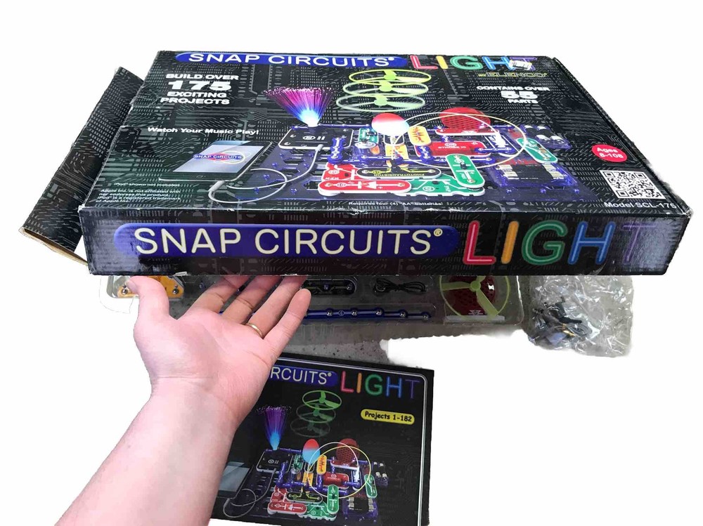 Elenco Snap Circuits LIGHT (SCL-175) Educational Electronics 100% Complete