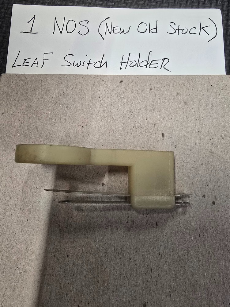New Old Stock Leaf Switch Button Holder and Switch *New*
