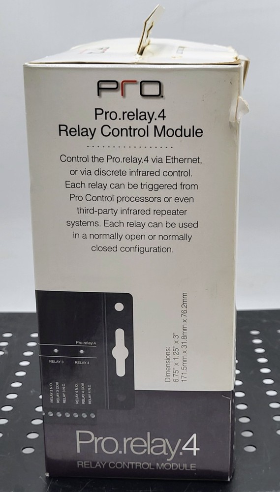 PRO, Pro.Relay.4,Relay Control Module PoE, Surface mount -OPEN BOX