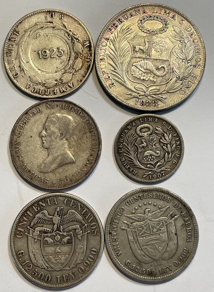 World Silver Coins - Lot 1