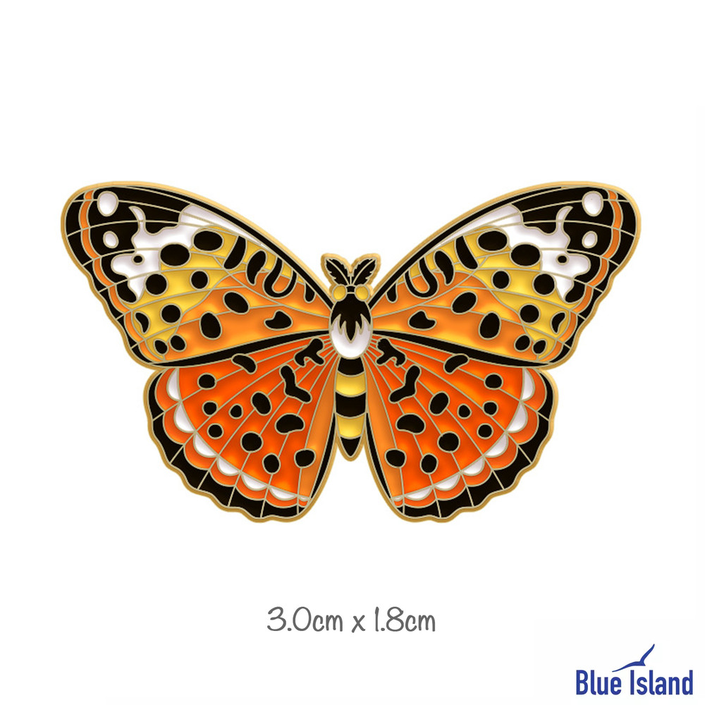 Butterfly Enamel Pin Badge