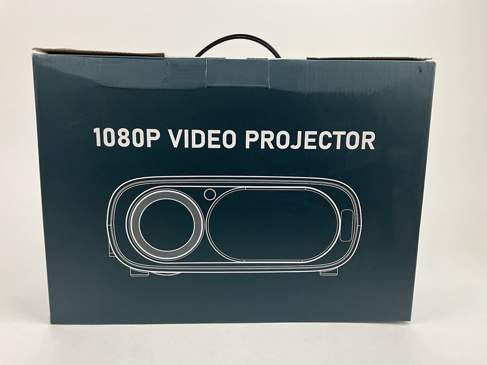 Jimveo 1080P Video Projector E30 NIB