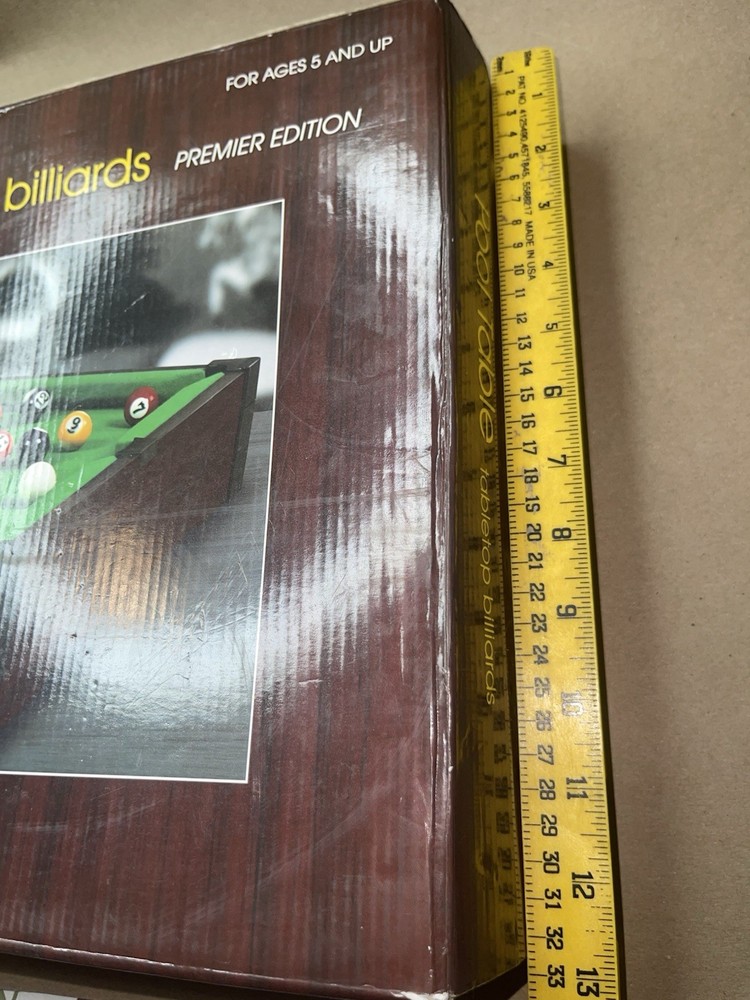 Pool Table Tabletop Billiards Premier Edition Pre Owned Excellent Condition