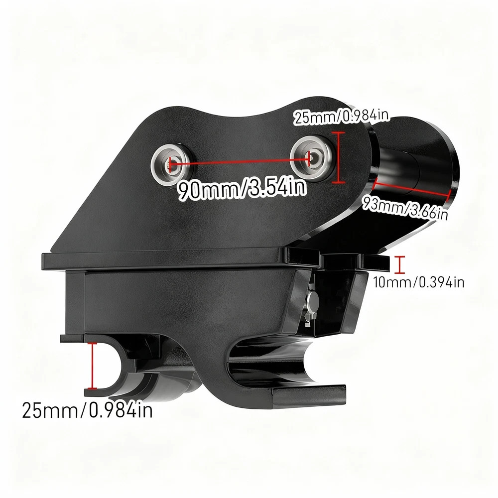 Mini Excavator 1Ton Pilot System Diggers B&S Engine with Attachments Auger Drill