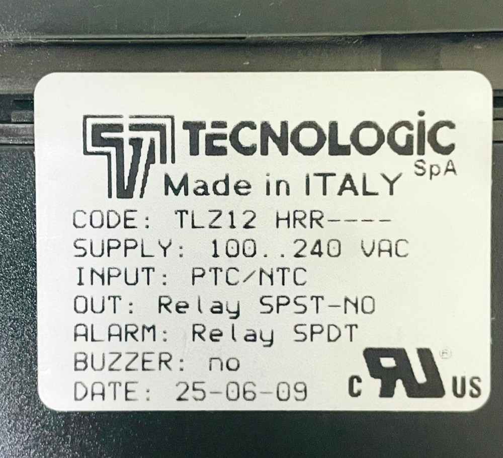 TECNOLOGIC TLZ12 HRR---- Digital Electrnoic Controller