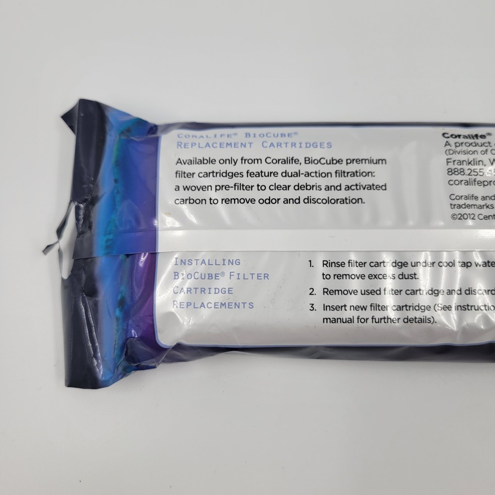 Bio Cube Original Replacement Filter Cartridges 2 Pack By Oceanic