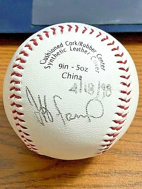 JEFF FERRELL SIGNED AUTOGRAPHED LL BASEBALL!  Tigers!