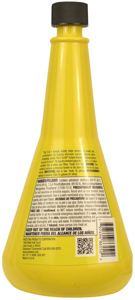 Prestone Fuel Additive | AS731