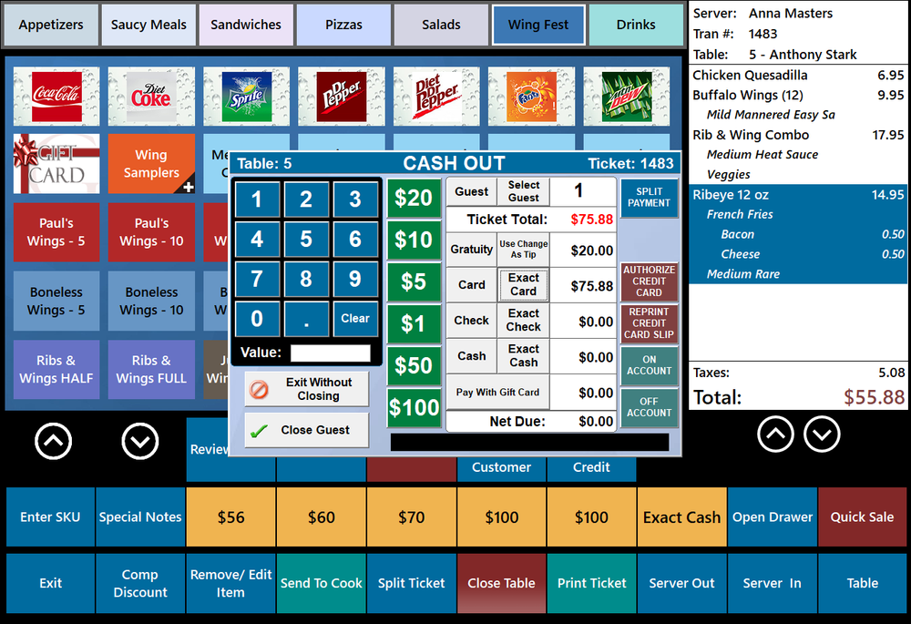 BPA All-In-One Restaurant POS System