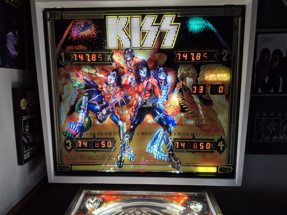 Kiss Classic Pinball Machine