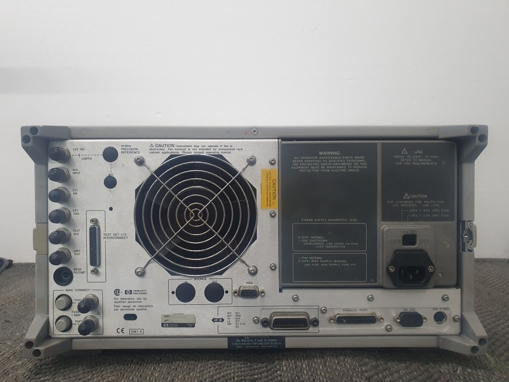 HP 8753E Network Analyzer, 30 kHz - 6 GHz, Opt 006