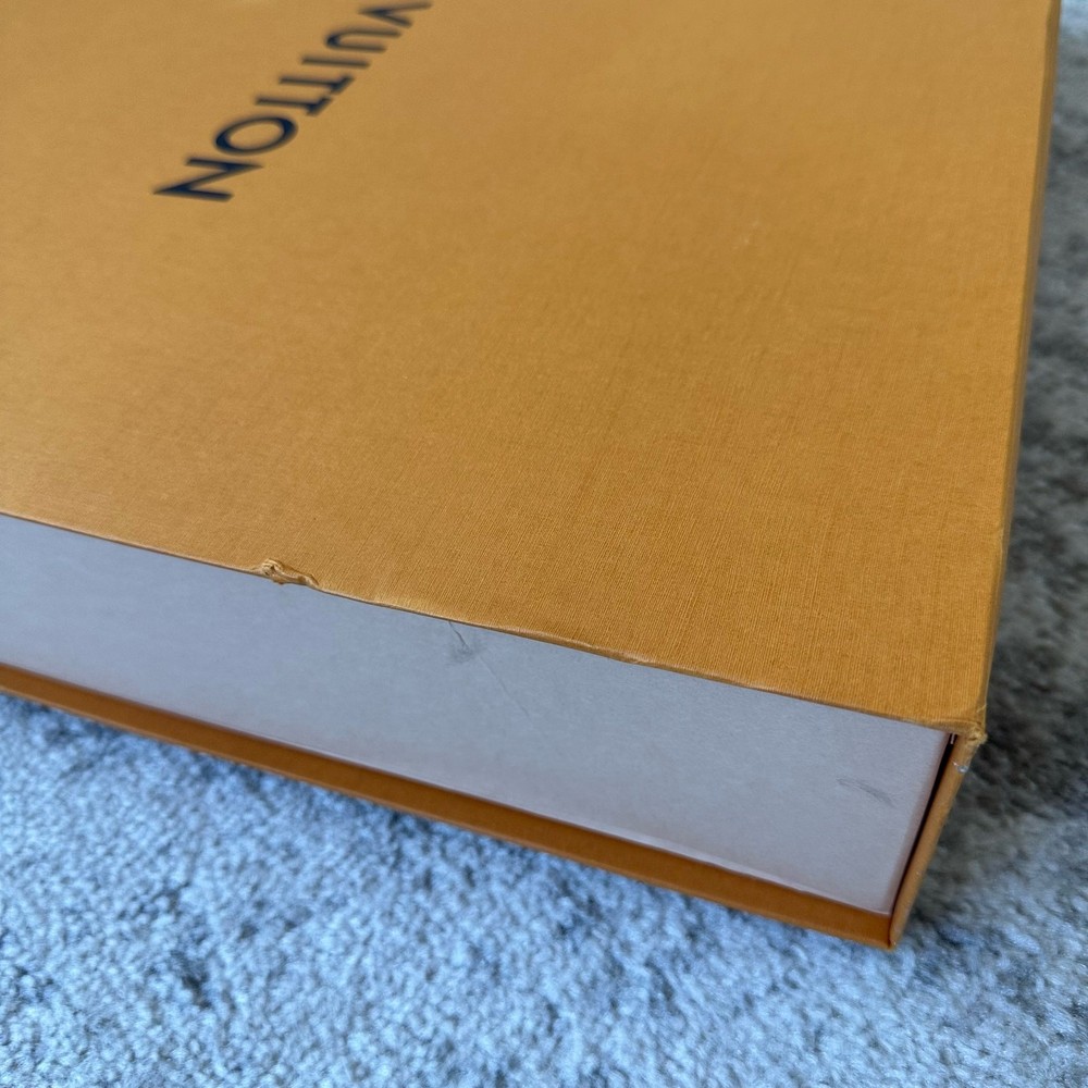 Louis Vuitton Extra Large Empty Magnetic Box & Ribbon