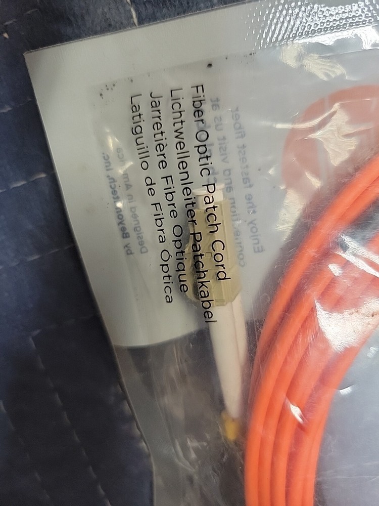 Beyondtech PureOptics Optical Fiber Patch Cable OM1 62.5/125um Duplex 5 Meter...