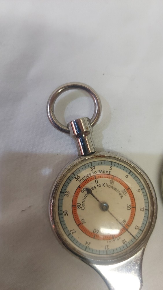 2 X Vintage Opisometer/ Map Measure.