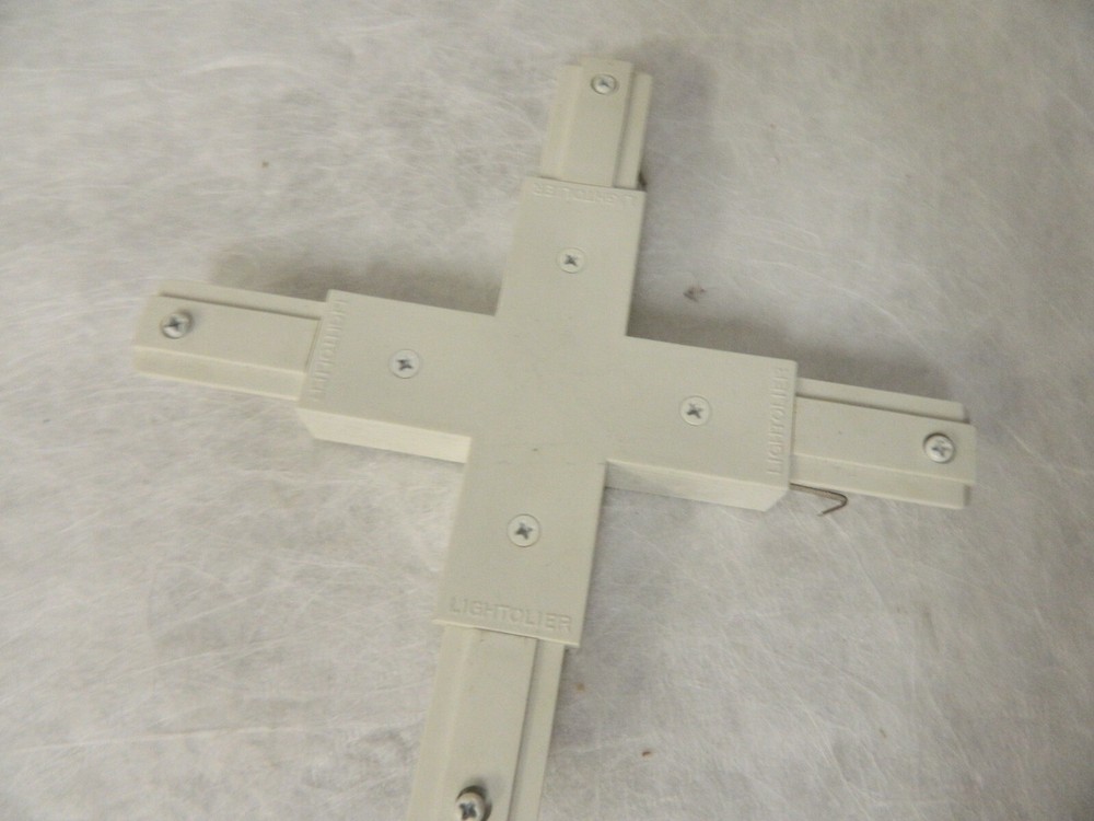 Lightolier Basic Track  X Connector  6052NWH