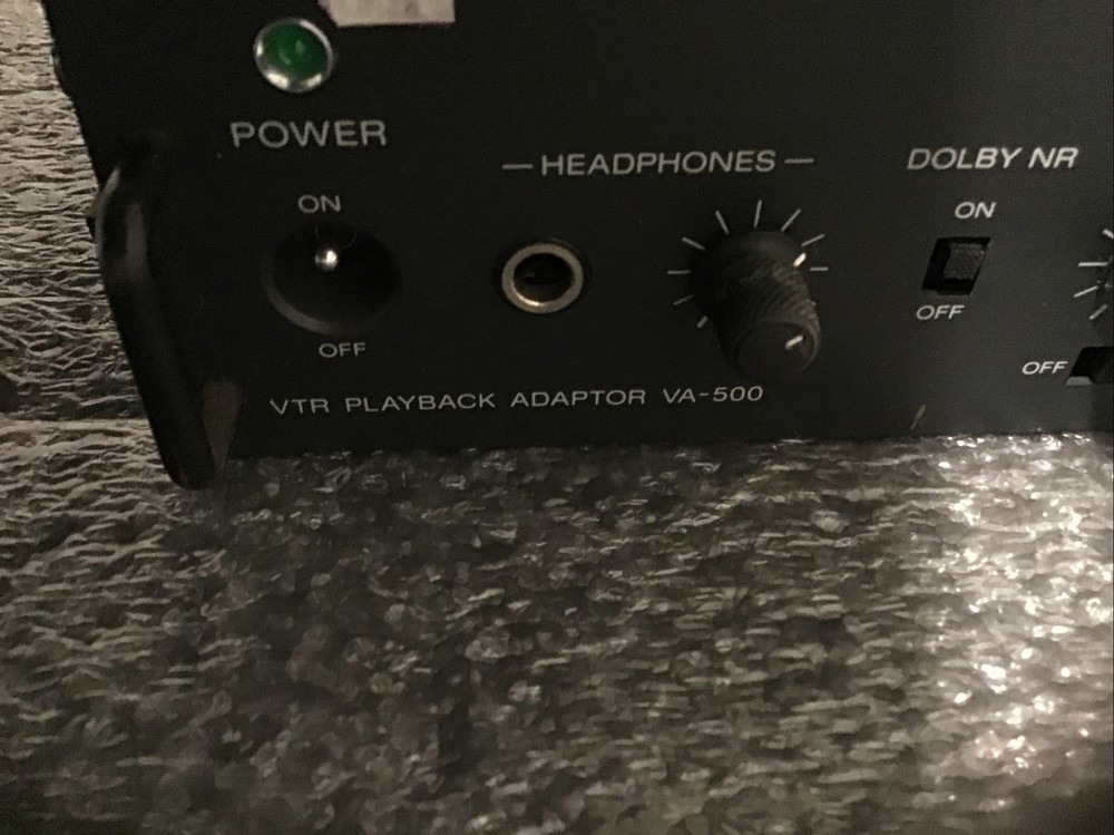 Sony VTR PlayBack Adaptor VA-500
