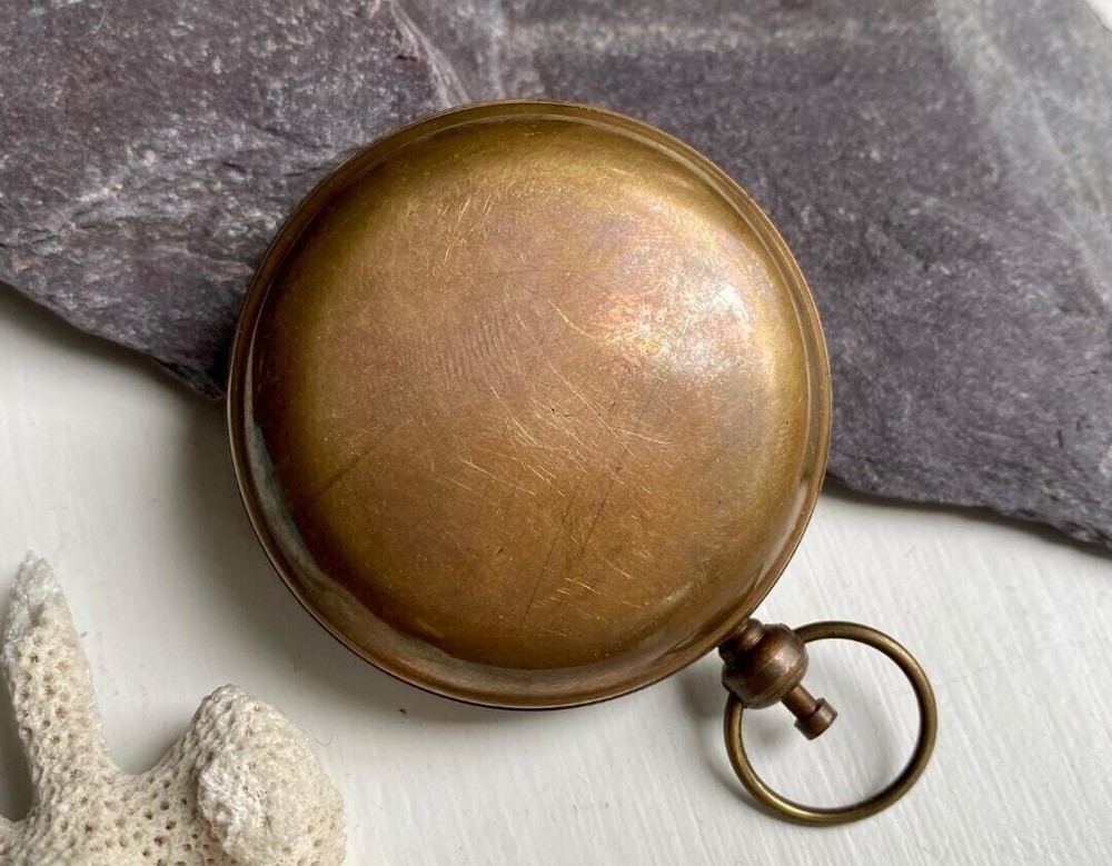 pocket compass | vintage style compass | handmade compass | brass compass Gift