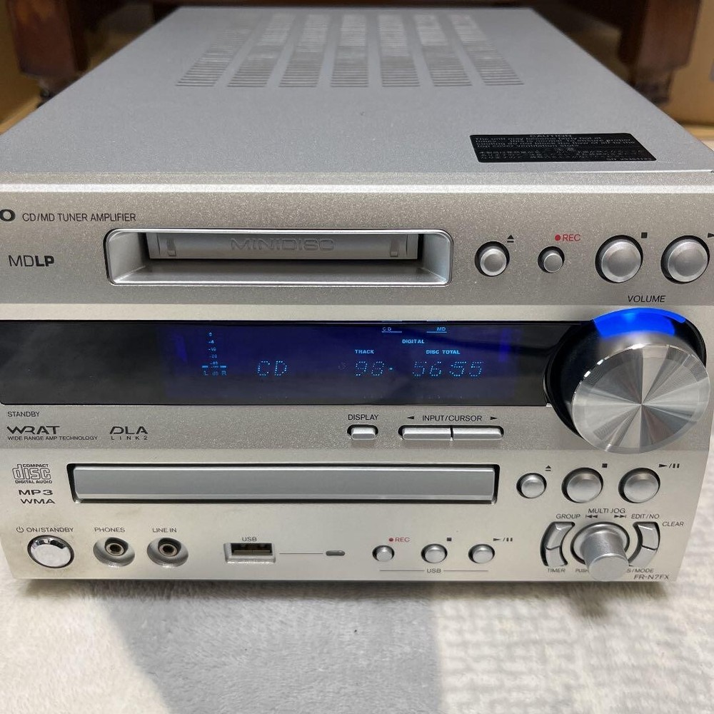 ONKYO FR-N7FX CD MD Recorder Compact Disk Mini Disk Deck from Japan