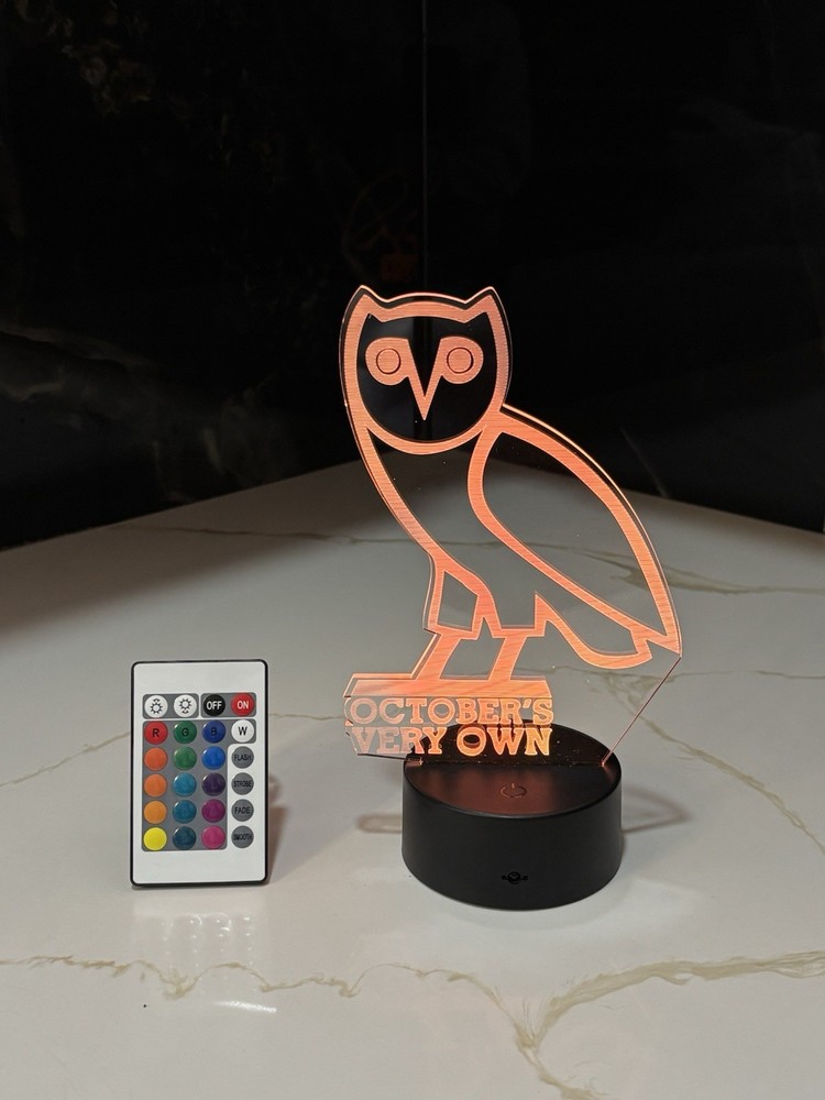 Drake 15 Color Changing LED Lamp – Unique Gift | Remote Control