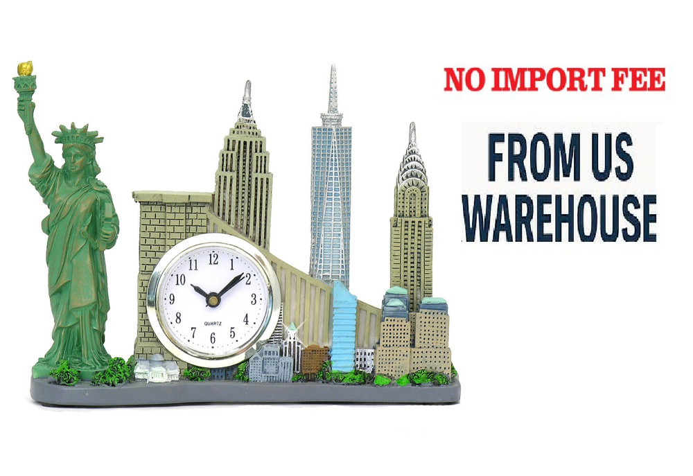 NY Landmarks Clock Model