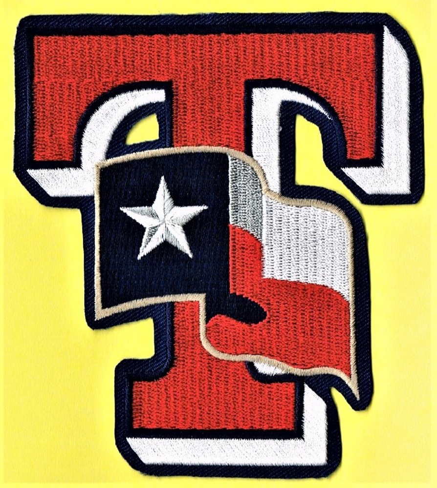 TEXAS RANGERS 2003-2006 MLB Baseball EMBROIDERED PATCH