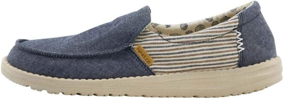 Hey Dude Women's Slip-On Loafers Misty Blue Barbados - Size 11