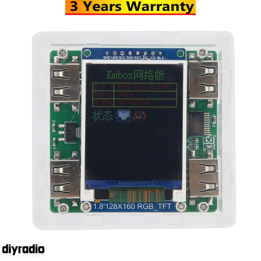 KMBox-Net Network Ver 100M High Speed Keyboard & Mouse Controller Game Device