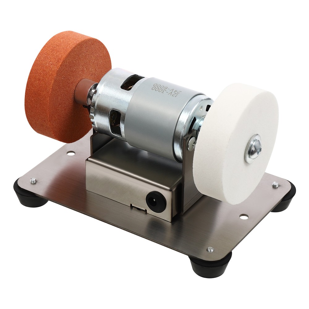 Electric Benchtop Grind Sander with Adjustable Variable Speed for Grinding