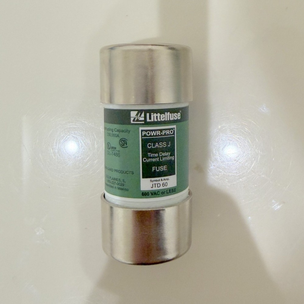 BRAND NEW Class J Fuse JTD45 JTD045 Time Delay 600V 45A, OEM replacement
