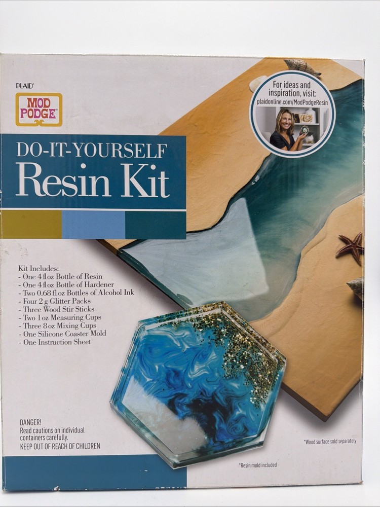 Plaid Mod Podge Do It Yourself Resin Kit