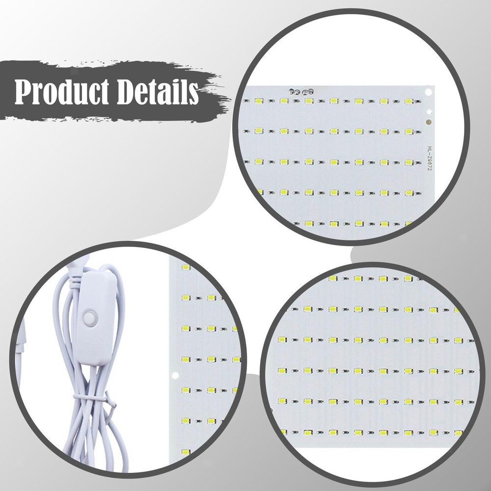 LED Backlight Board Backlit LED Panel USB for Office 3D Printing DIY Backlight