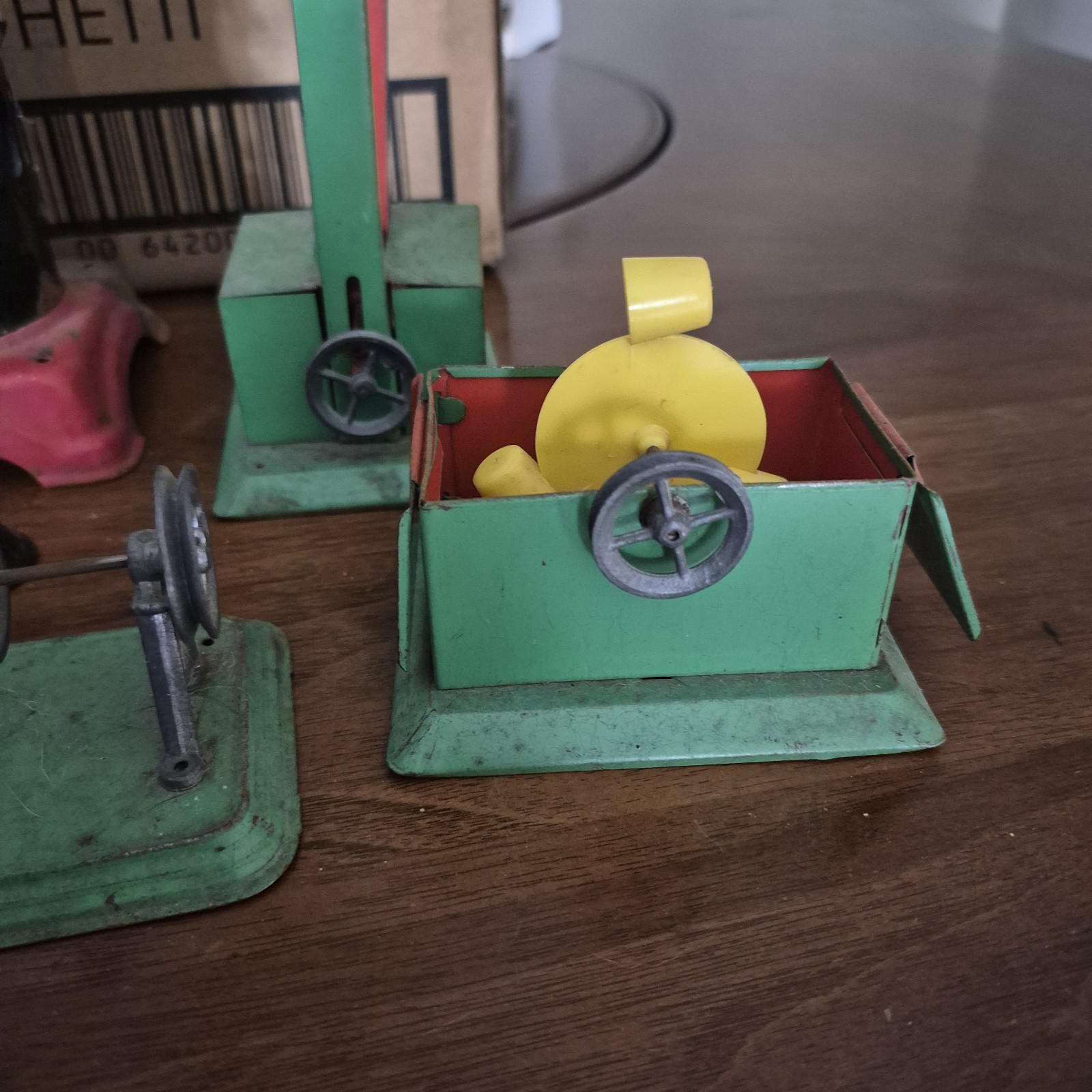 Vintage Fleischmann 105-1 Vertical Live Steam Engine Western Lot Gremany