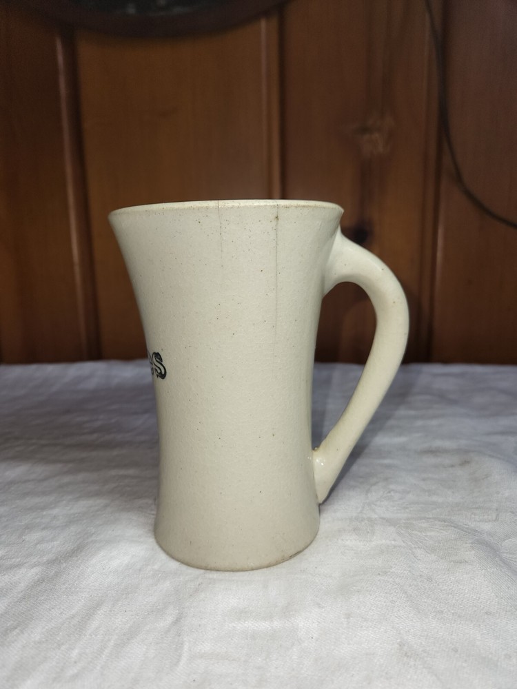 Vintage Hires 6" Root Beer Ceramic Mug Stoneware Pottery