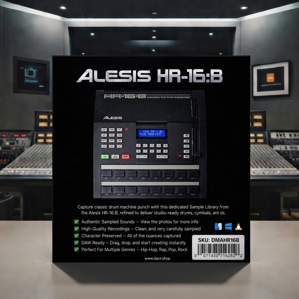 Alesis HR-16:B Drum Machine Sample Library