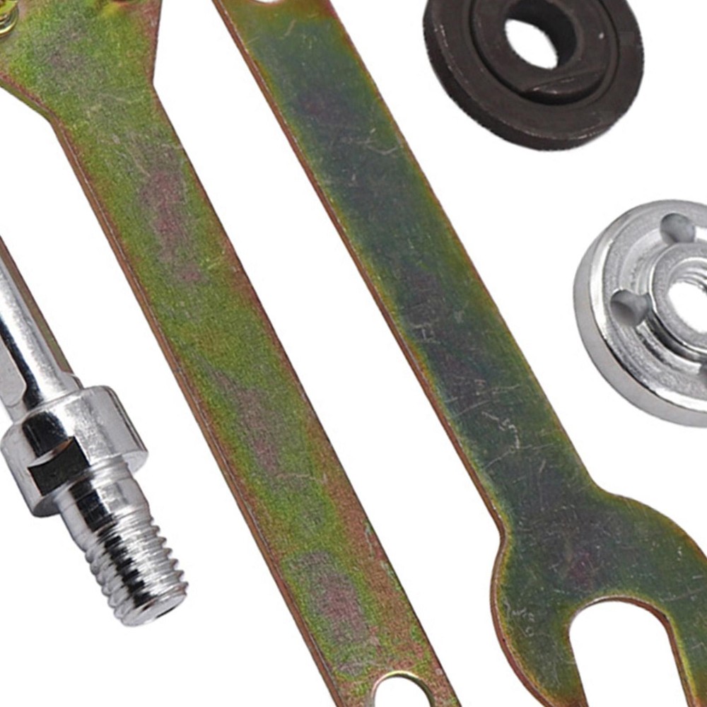 Angle Grinder Connecting Rod Adapter Iron Mandrel Conversion Tool Set for