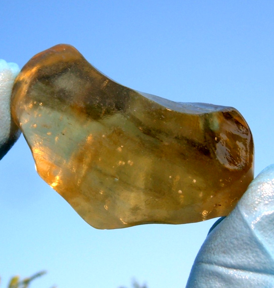 Libyan Desert Glass Meteorite Tektite impact specimen( 209 crt)Super GEM- AAAAA+
