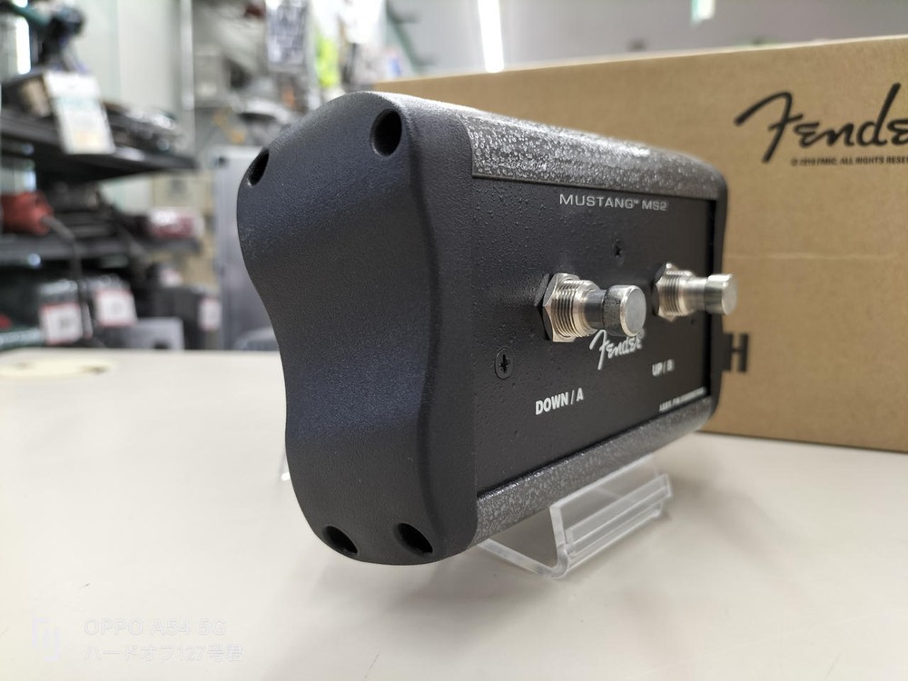 FENDER - MUSTANG MS2 | 2-button Programmable Footswitch NEW CONDITION