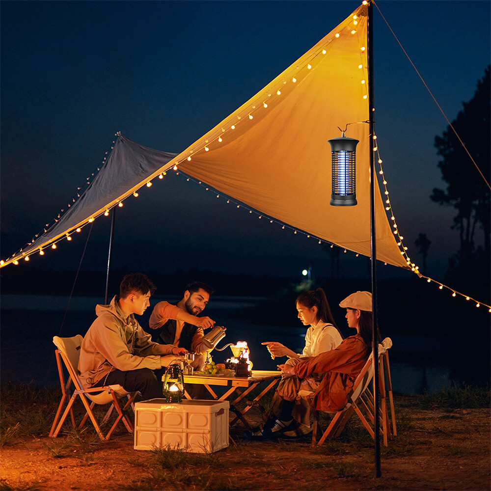 2Pcs Electric Fly Bug Zapper Mosquito Insect Killer LED Light Trap Pest Control