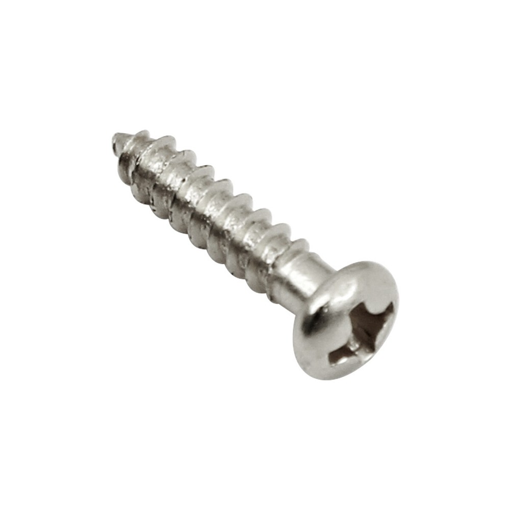 20 Round Head Guitar String Locking Nut Mounting Screws String Tree Retainer Bar