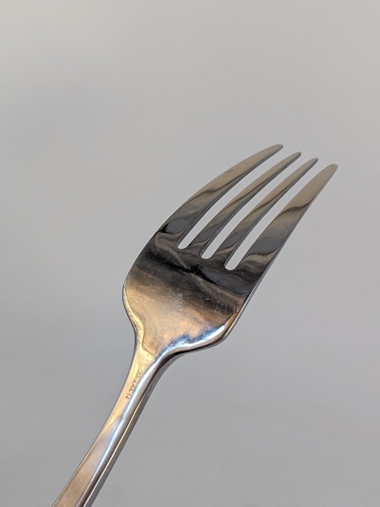 5 Piece Oneida Hammered Handle Design - SERVING UTENSILS -