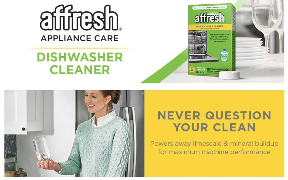 Dishwasher Cleaner Tablets Washing Machine Cleaner sparkling fresh Inside Cleans