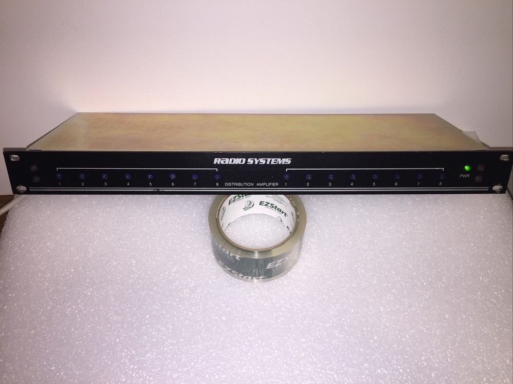 Radio Systems DA, Stereo Audio Distribution Amplifier