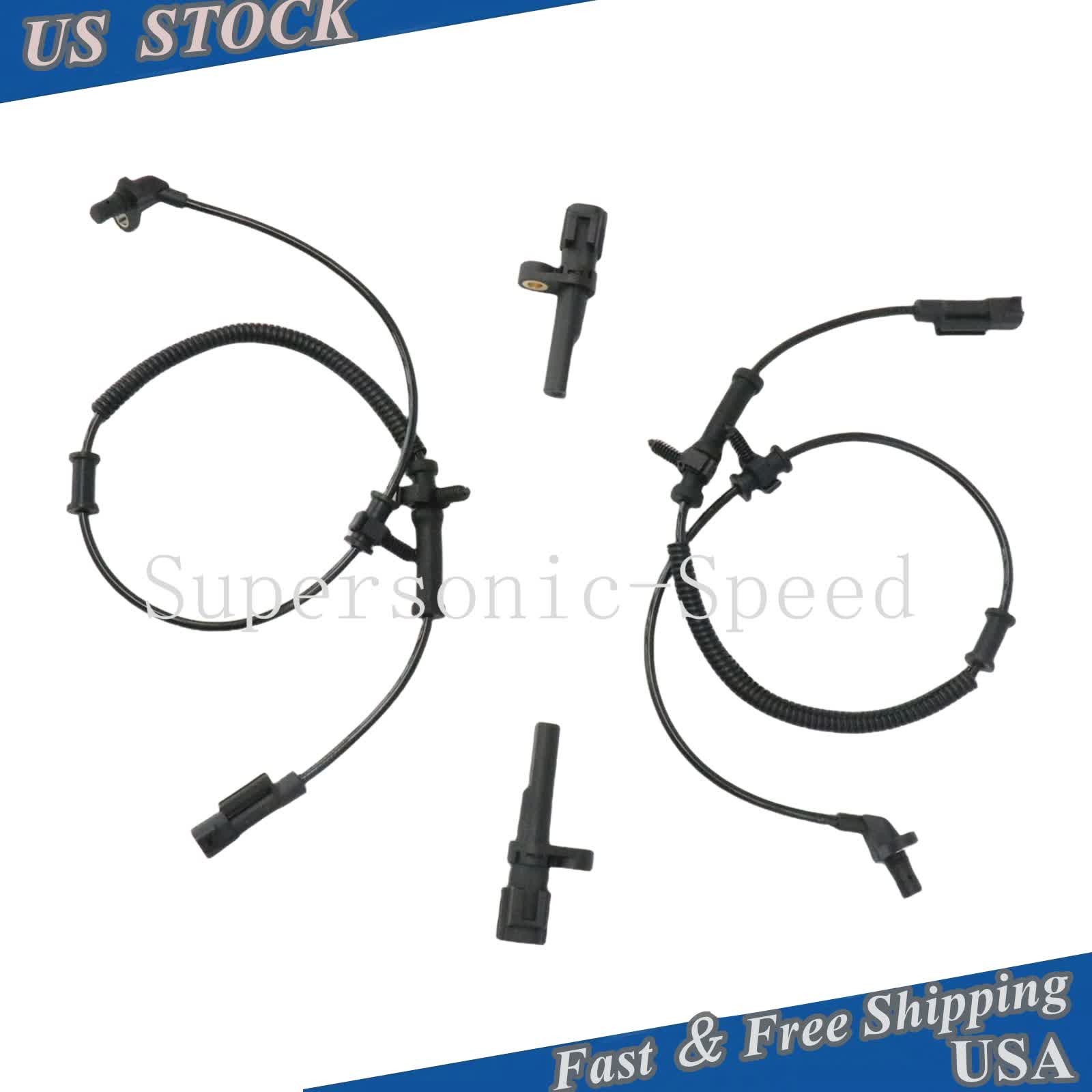 4 For Dodge Ram Set Of ABS Wheel Speed Sensor 1500 2009 2010 2011 2012 3.7/5.7L
